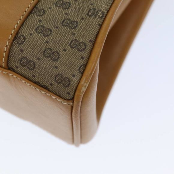 GUCCI Micro GG Supreme Hand Bag PVC Leather Beige 000 116 0089 Auth 76401 - Picture 16 of 16